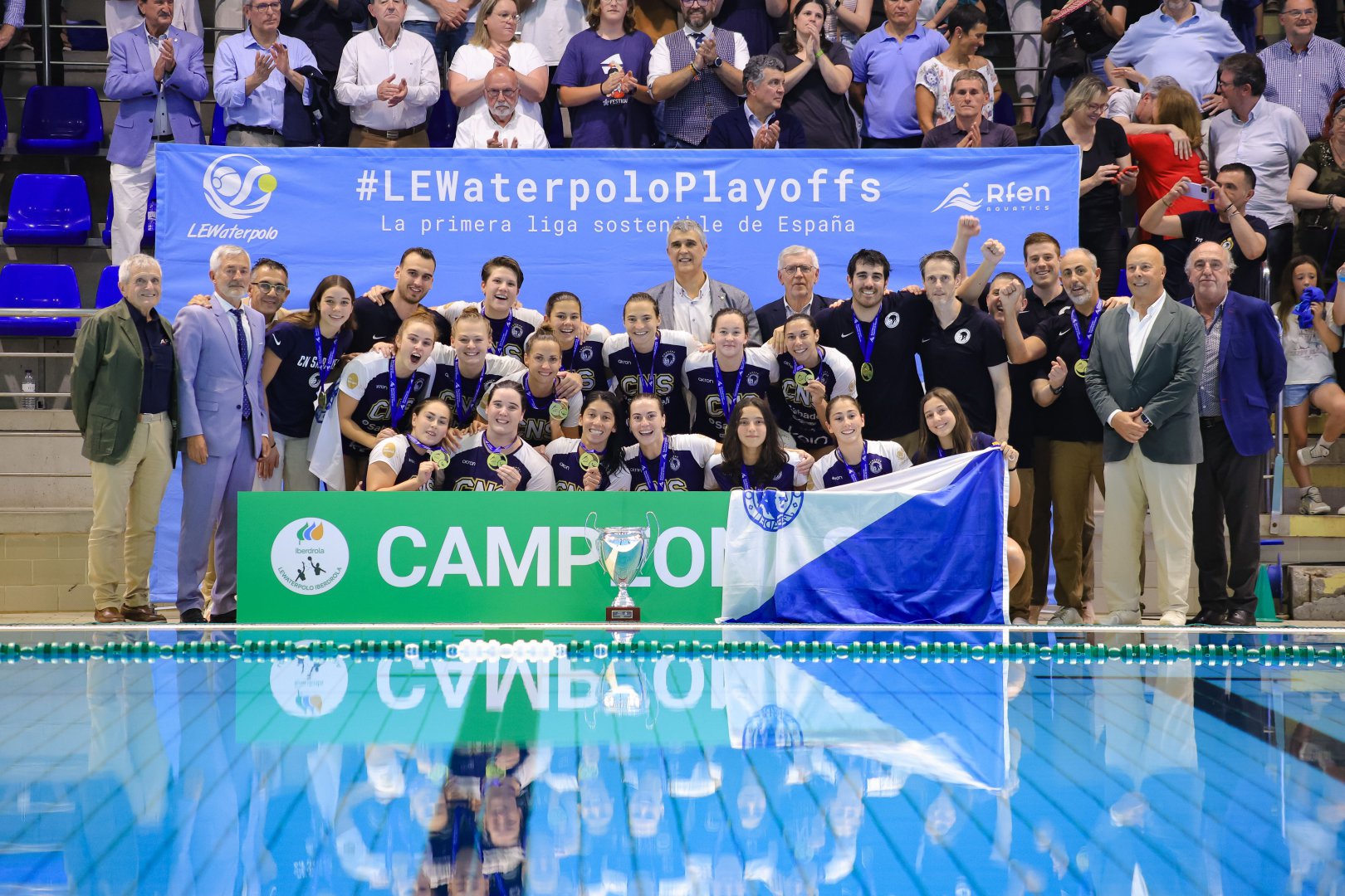 LEWATERPOLO IBERDROLA | Astralpool Sabadell, campeón tras una final épica ante Sant Andreu (8-7)