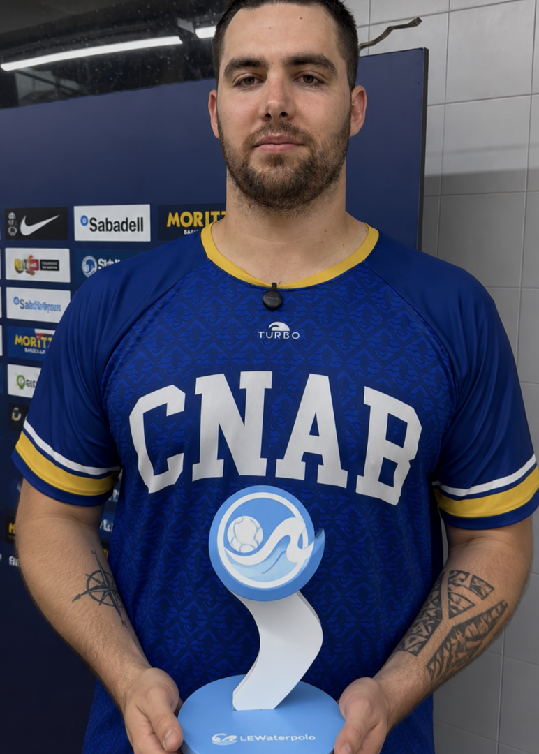 Roger Tahull, MVP de la final de la División de Honor Masculina de waterpolo